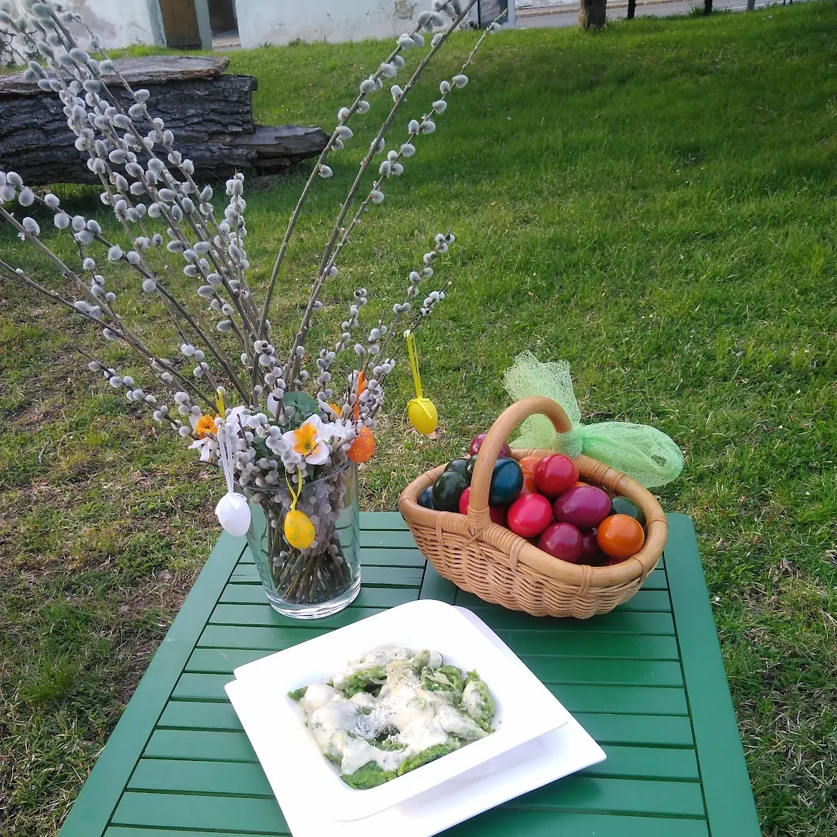 Bärlauch Nocken Gratiniert
