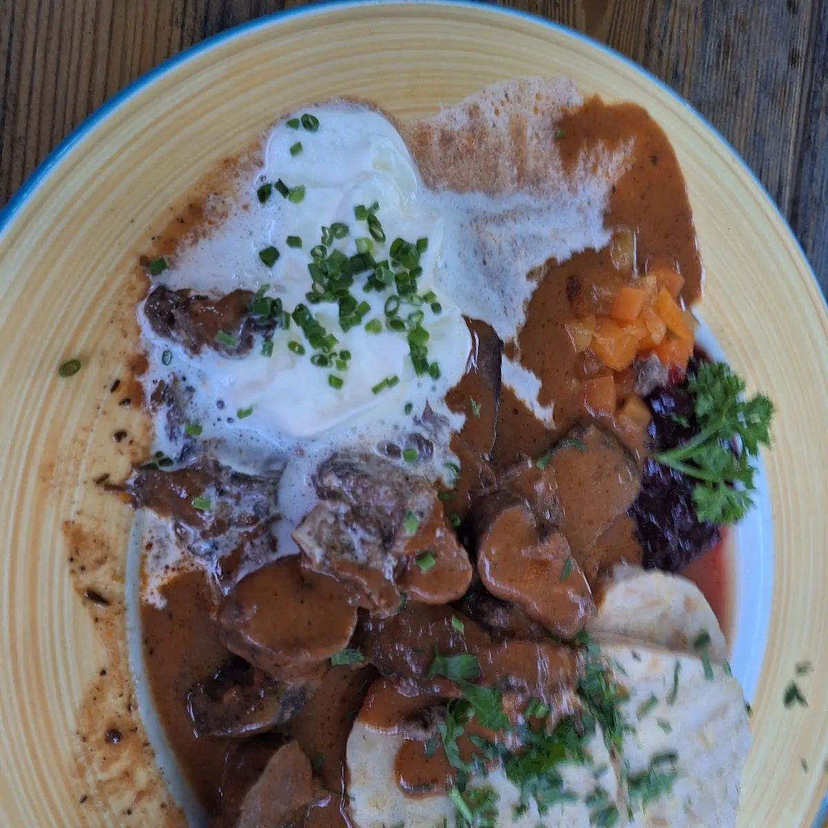 Hirschkalbsbraten