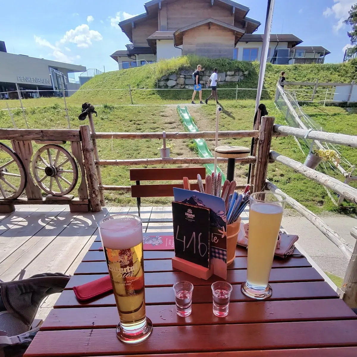 Bier Radler Und Obstler