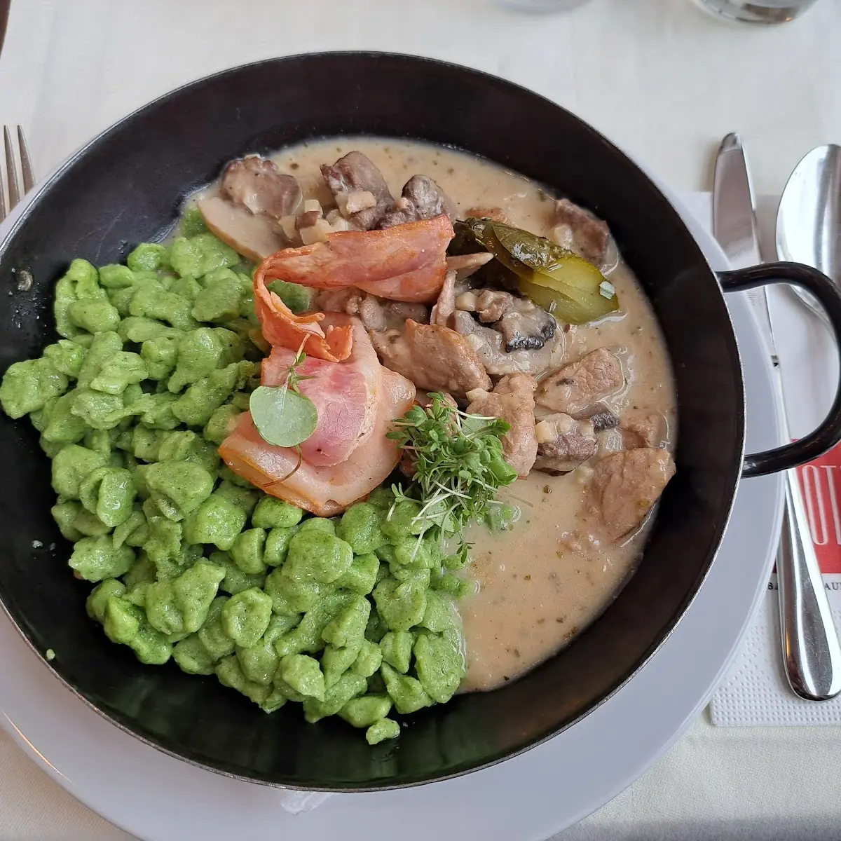 Filetspitzen Mit Nockerln