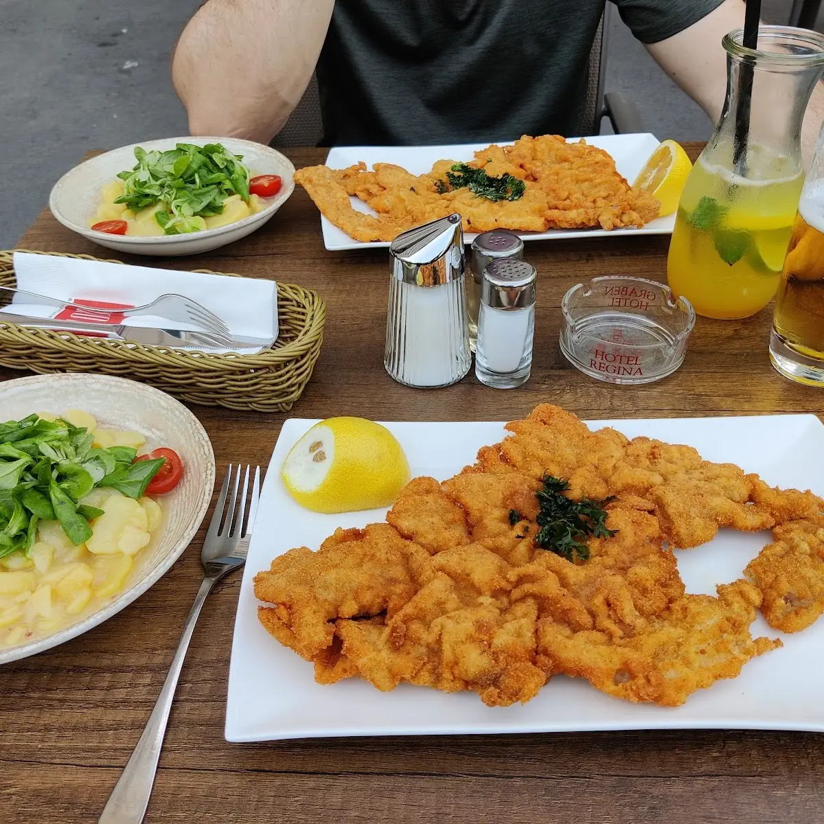 Wiener Schnitzel With Potato Salad