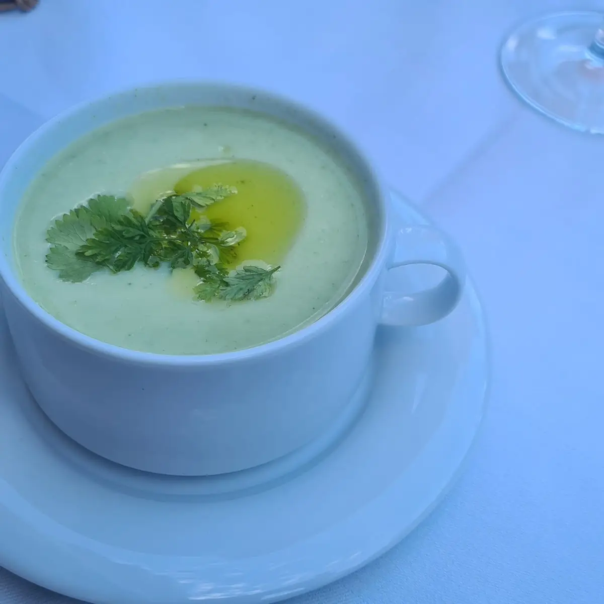 Wild Garlic Cream Soup