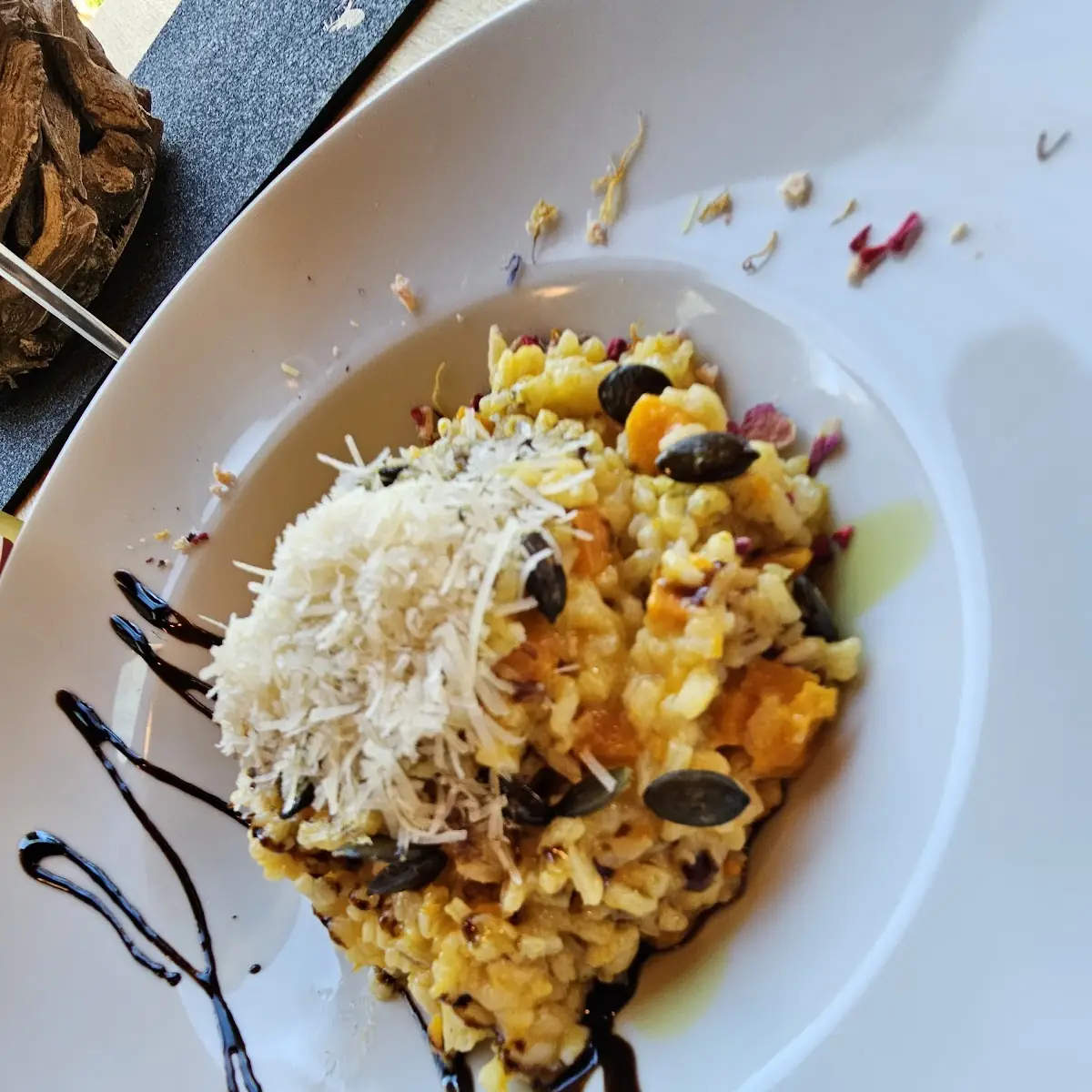 Kürbisrisotto