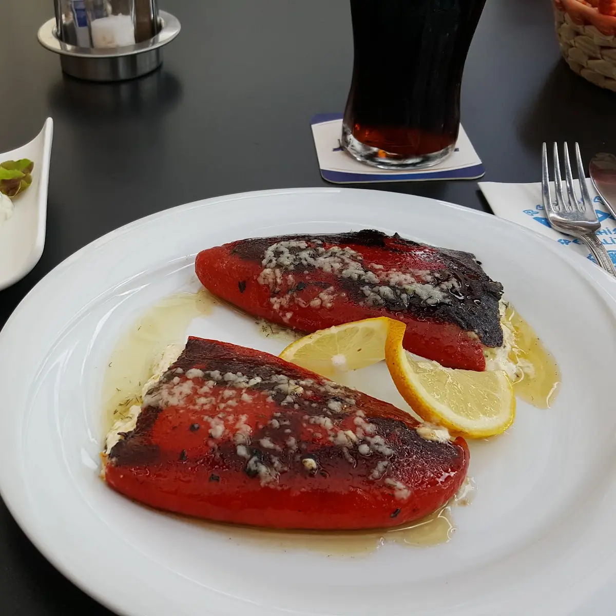 Gebratener Paprika