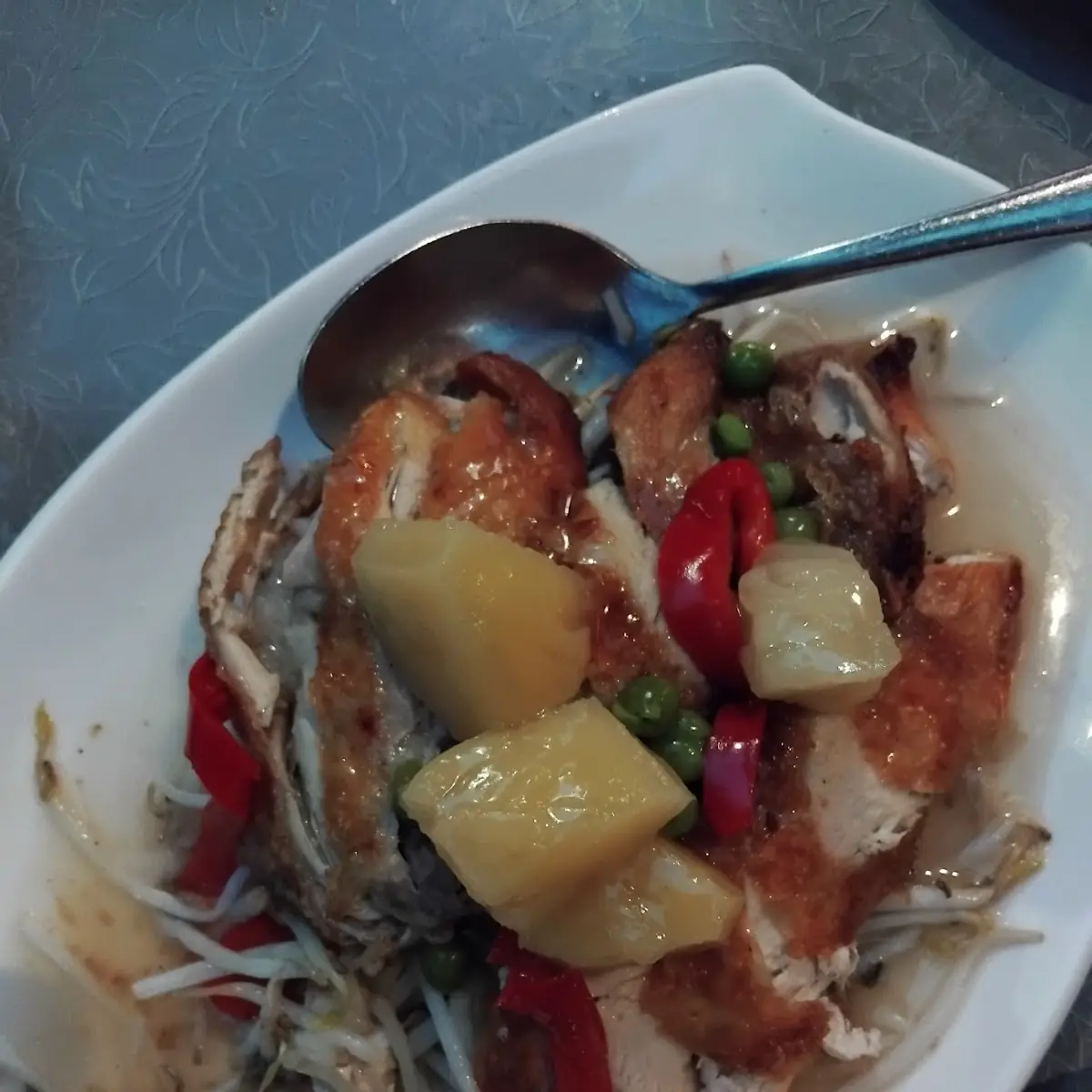 Duck and Pineapple