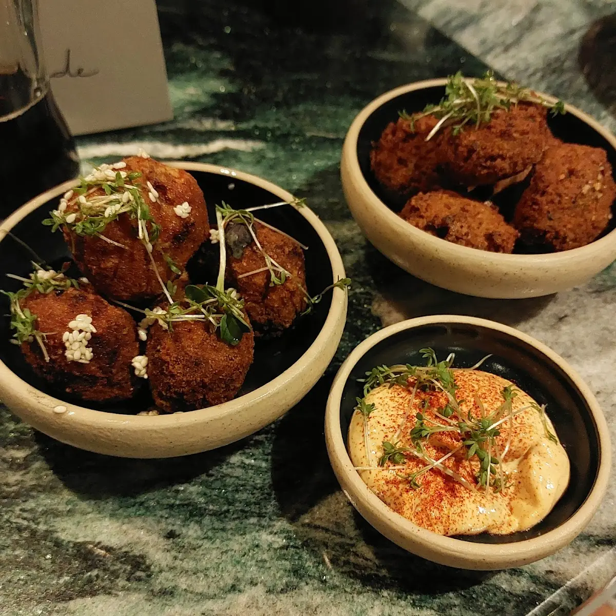 Käferbohnenfalafel