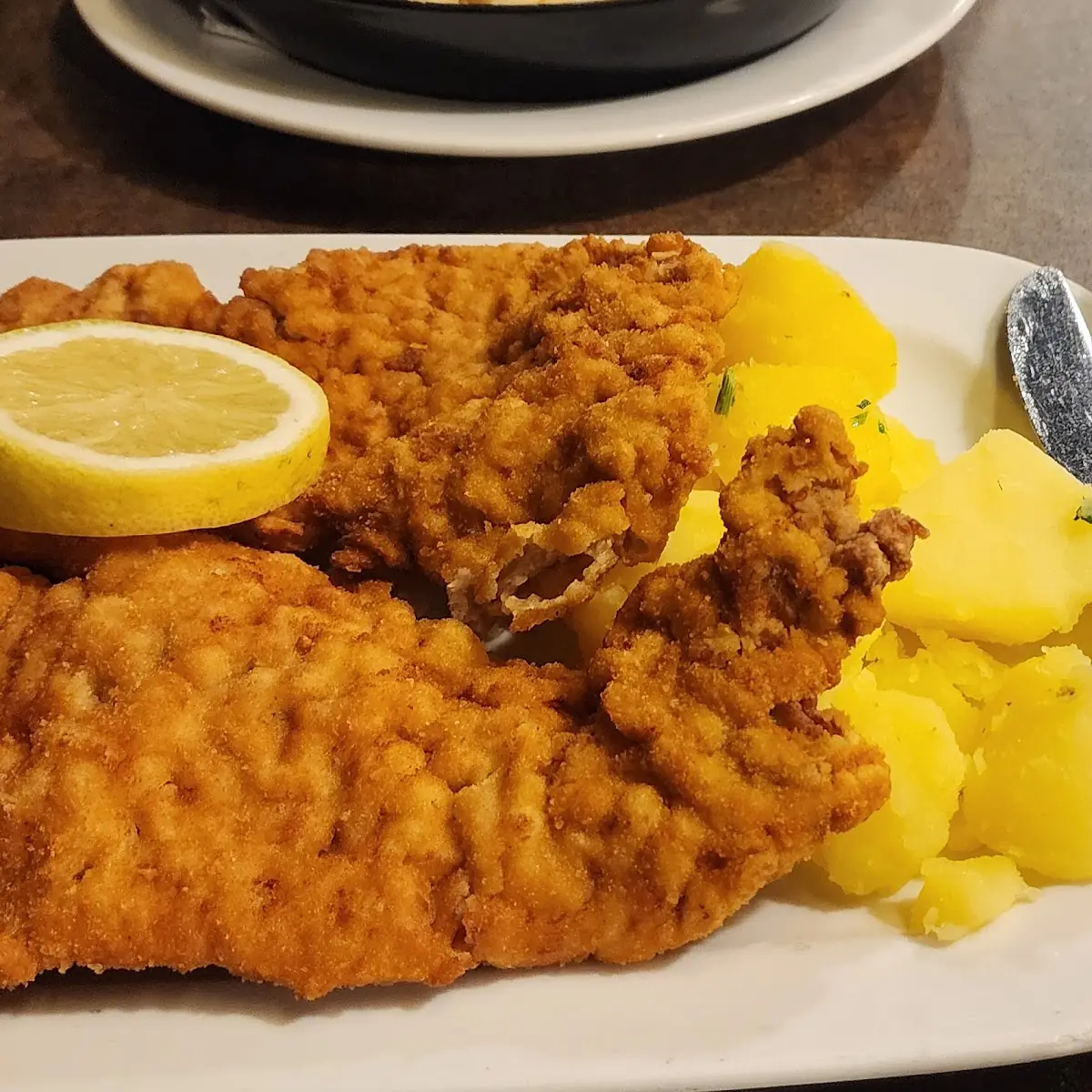 Original Wiener Schnitzel Mit Kartoffelsalat