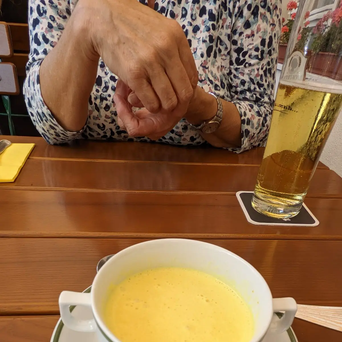 Curry Suppe Mit Crevetten