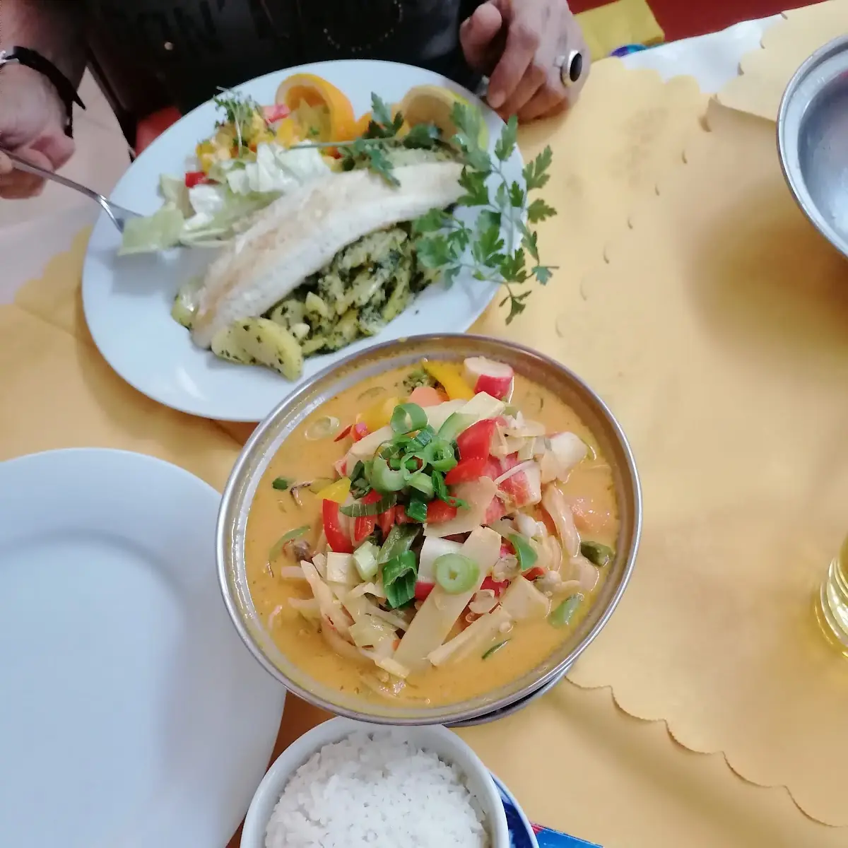 Meeresfrüchte Supper