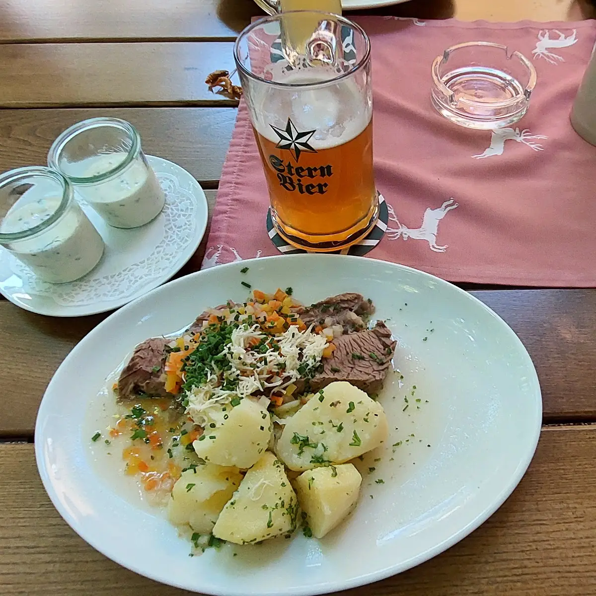 Gekochtes Krenfleisch