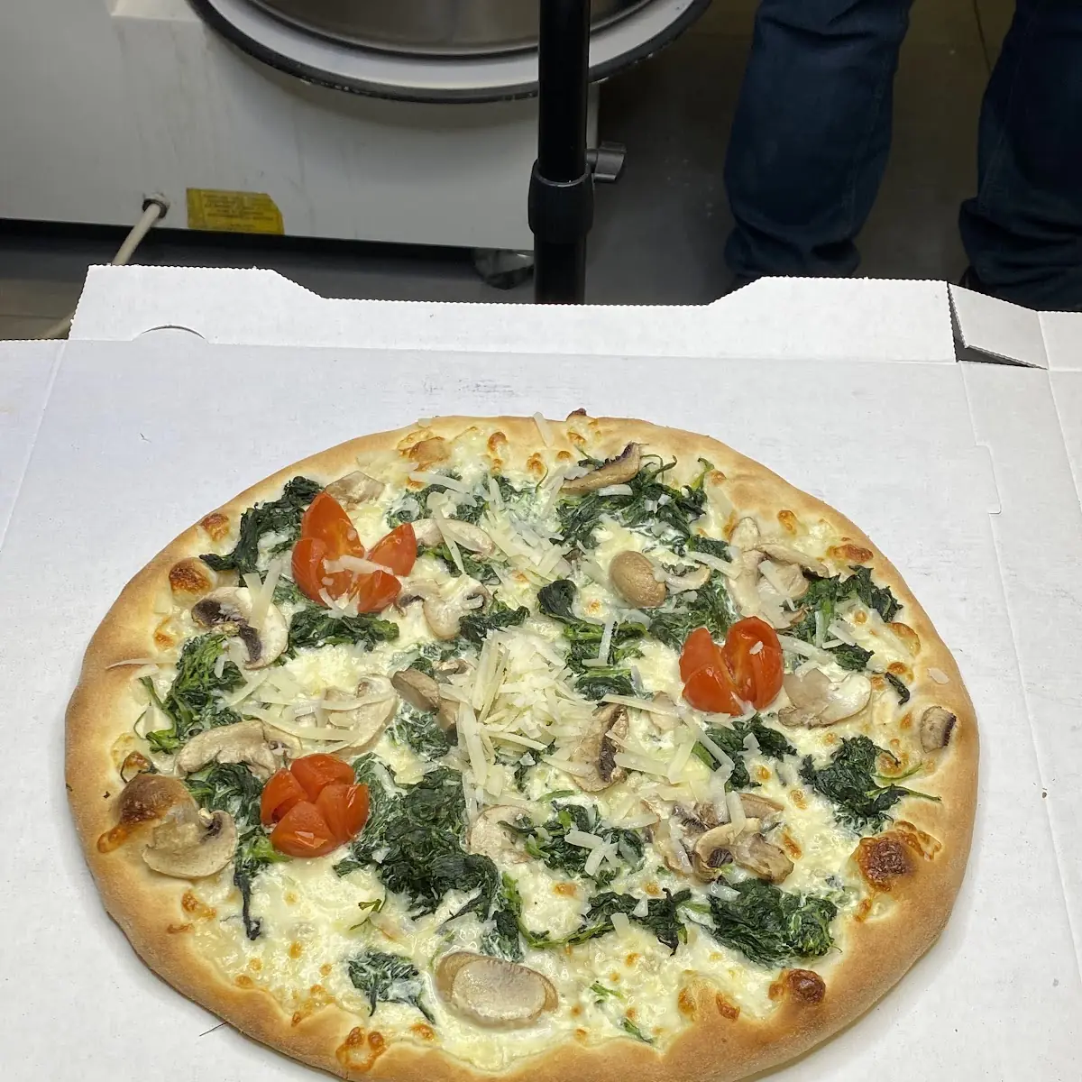 Pizza Spinaci