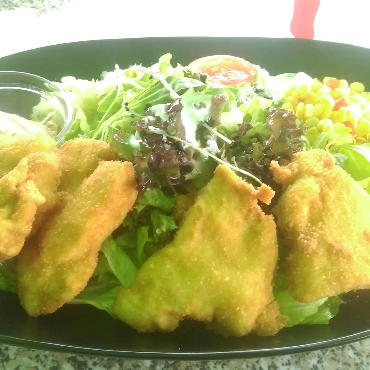 Backhendlsalat