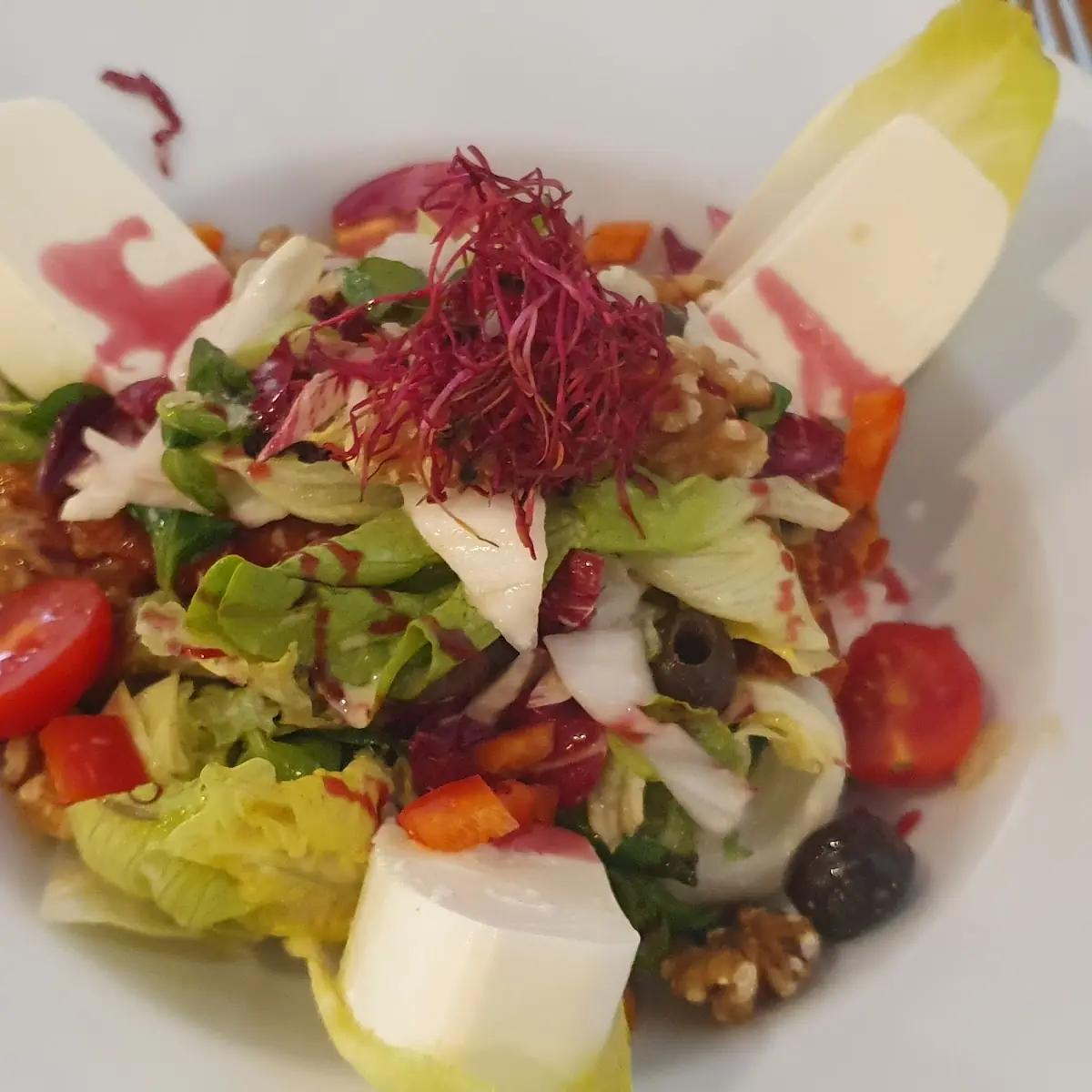 Salat Mit Schafkäse