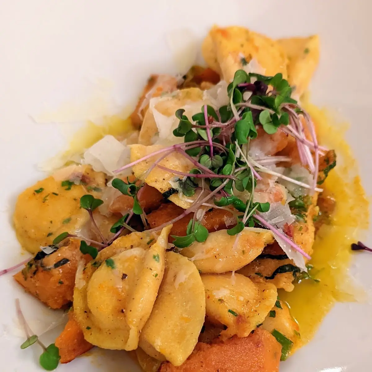 Kürbis Ravioli