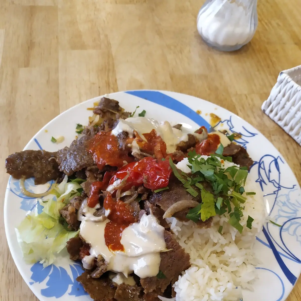 Beef Shawarma Plate