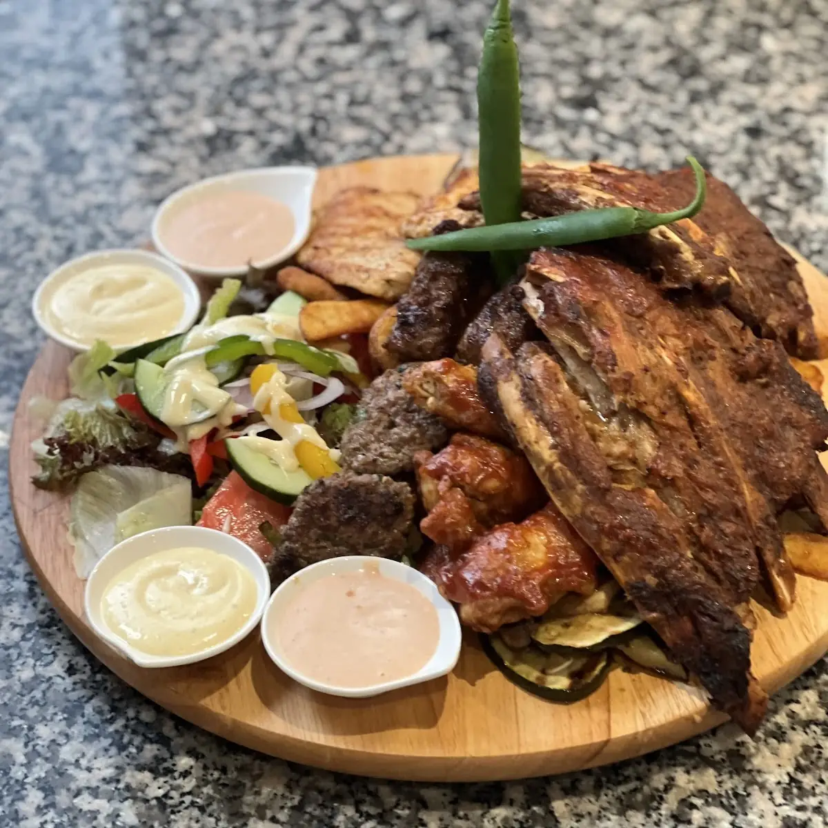 Gemischter Grillteller