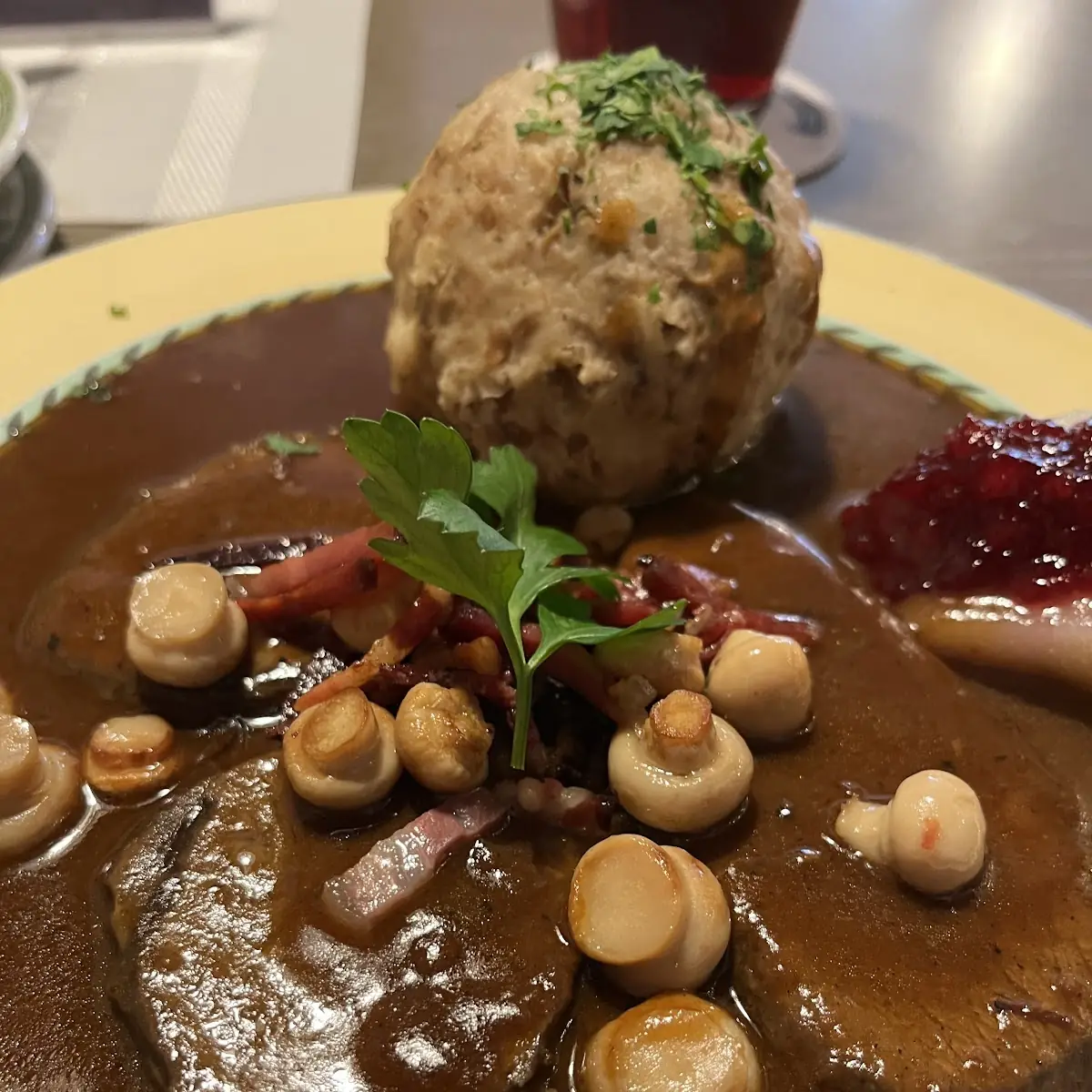 Hirschbraten