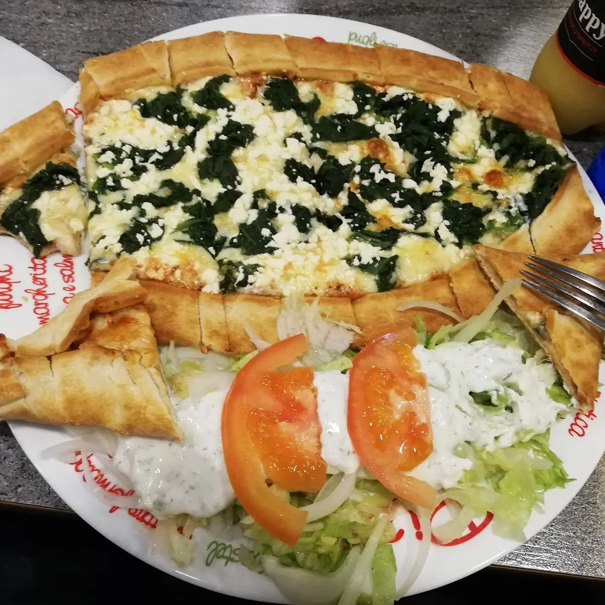 Spinat Pide