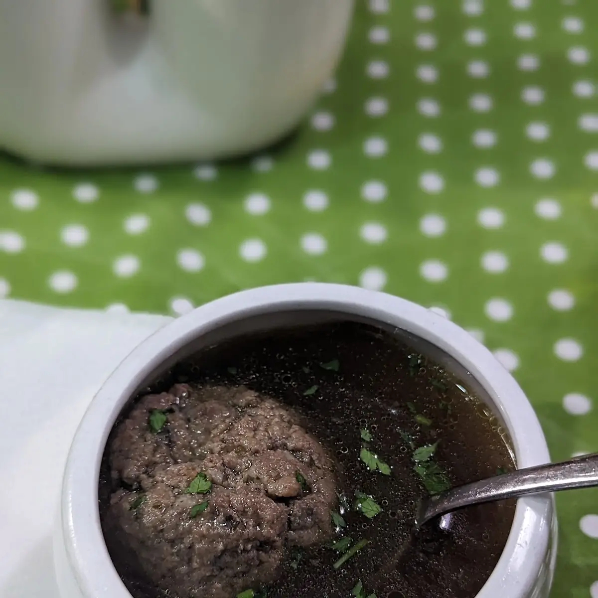 Leberknödelsuppe