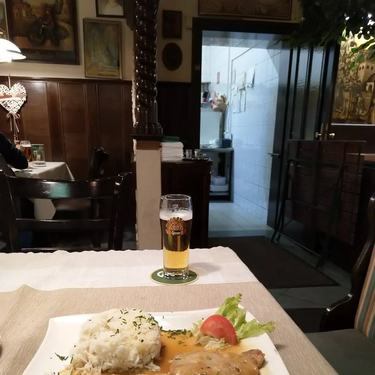 Naturschnitzel Mit Reis