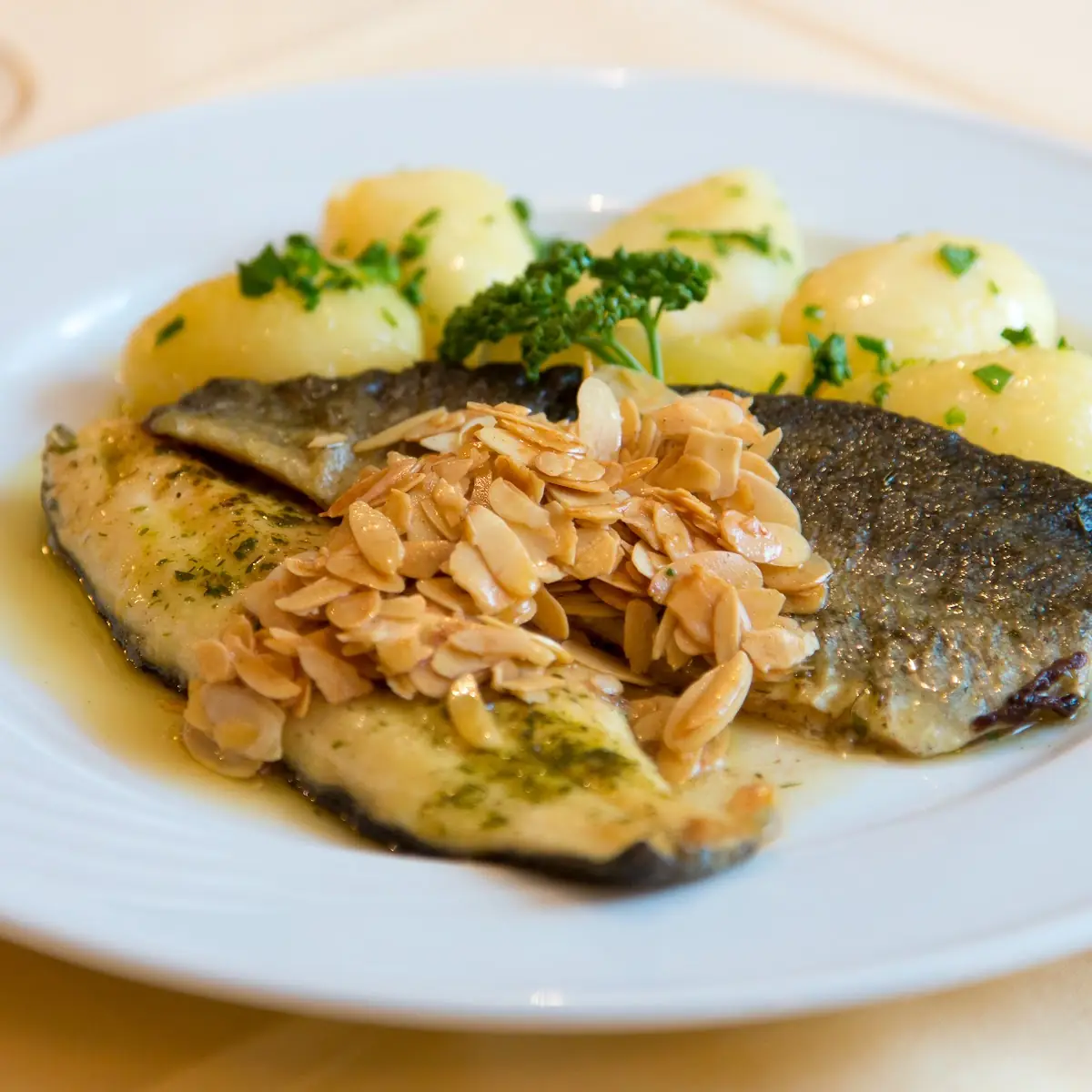 Gebratenes Zanderfilet