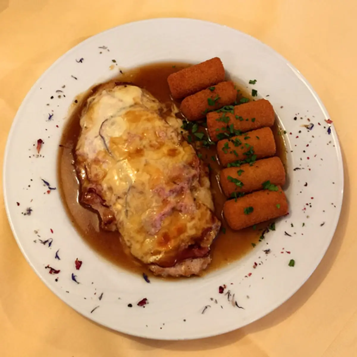 Käse Überbacken
