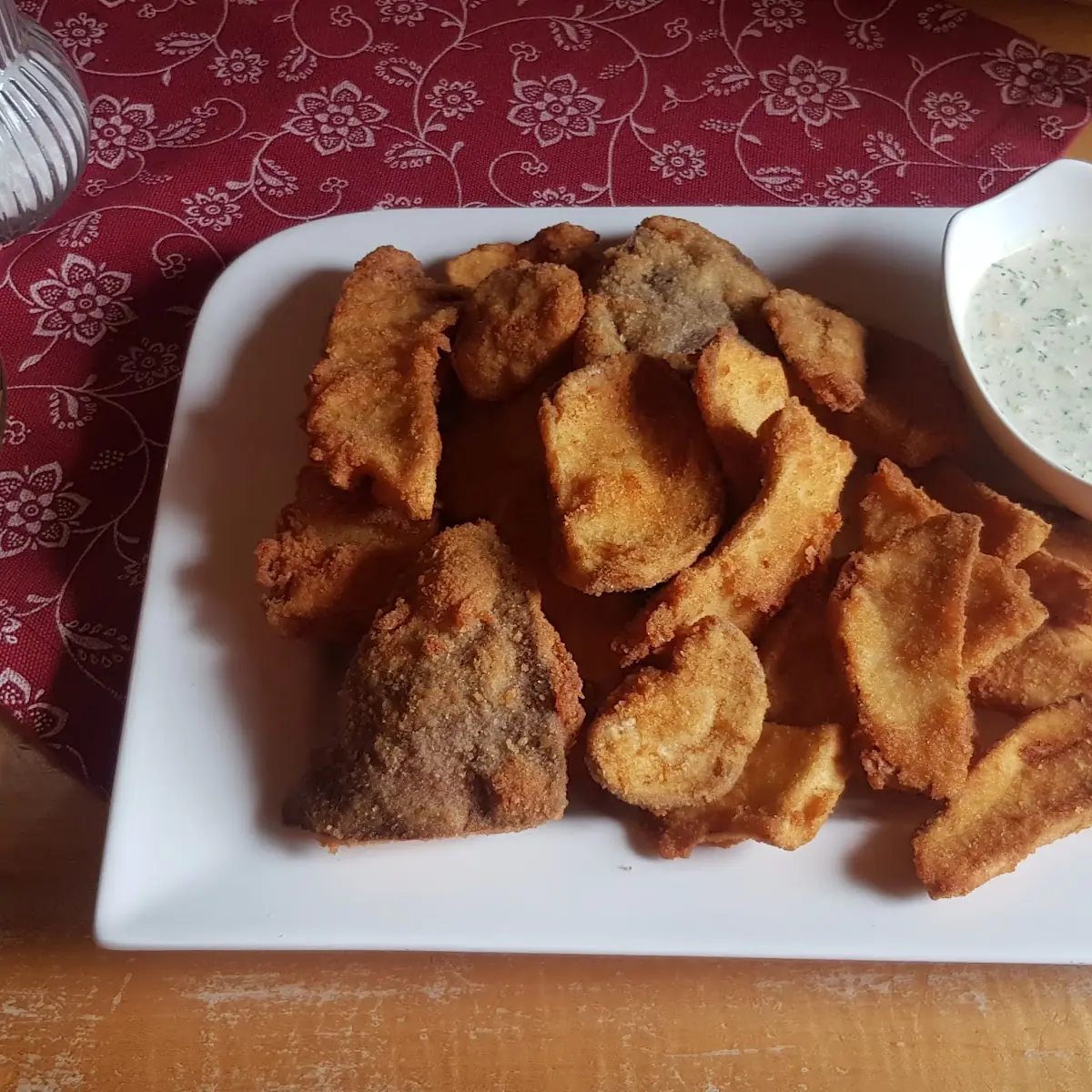 Gebackene Steinpilze Mit Sauce