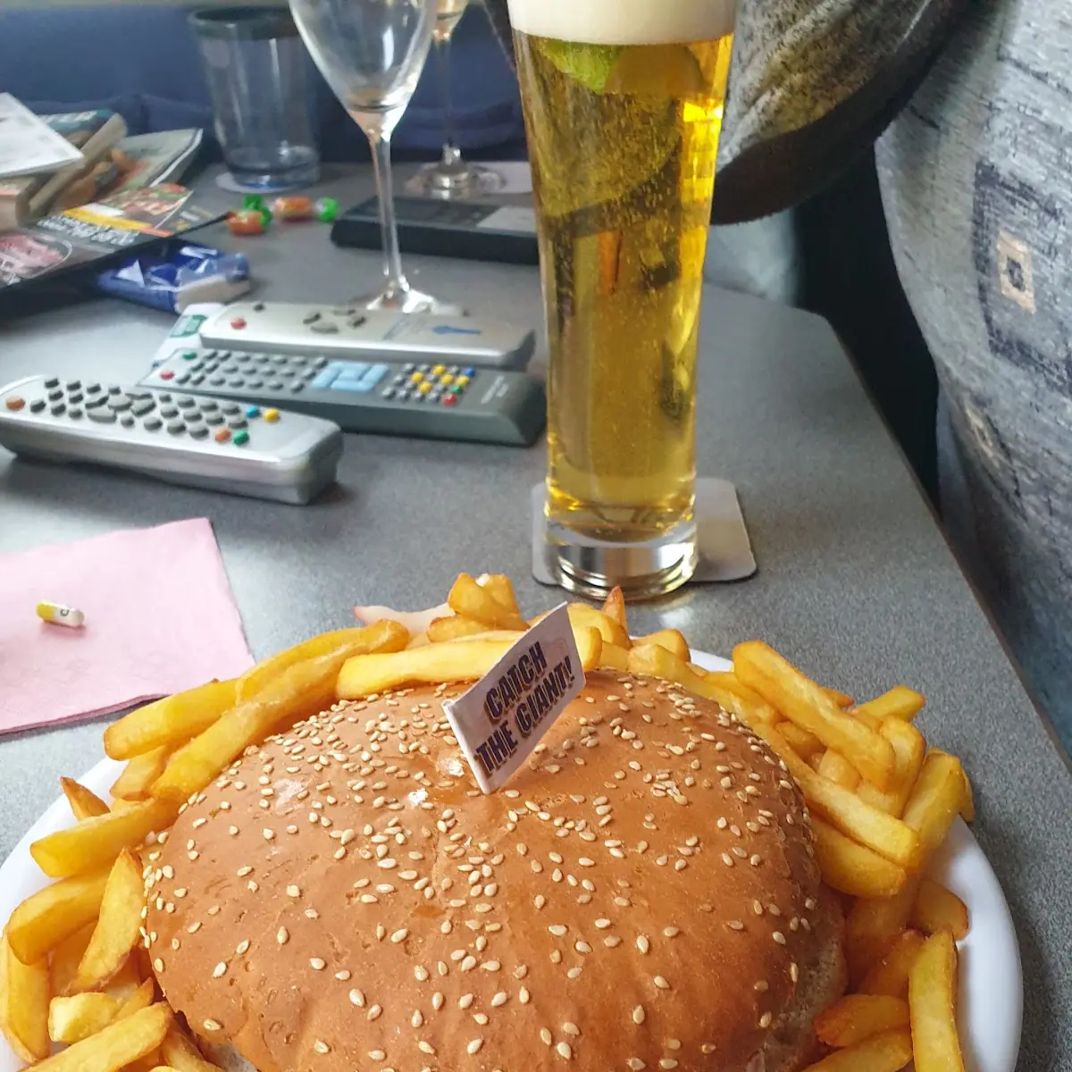 Kebap Teller mit Pommes frites
