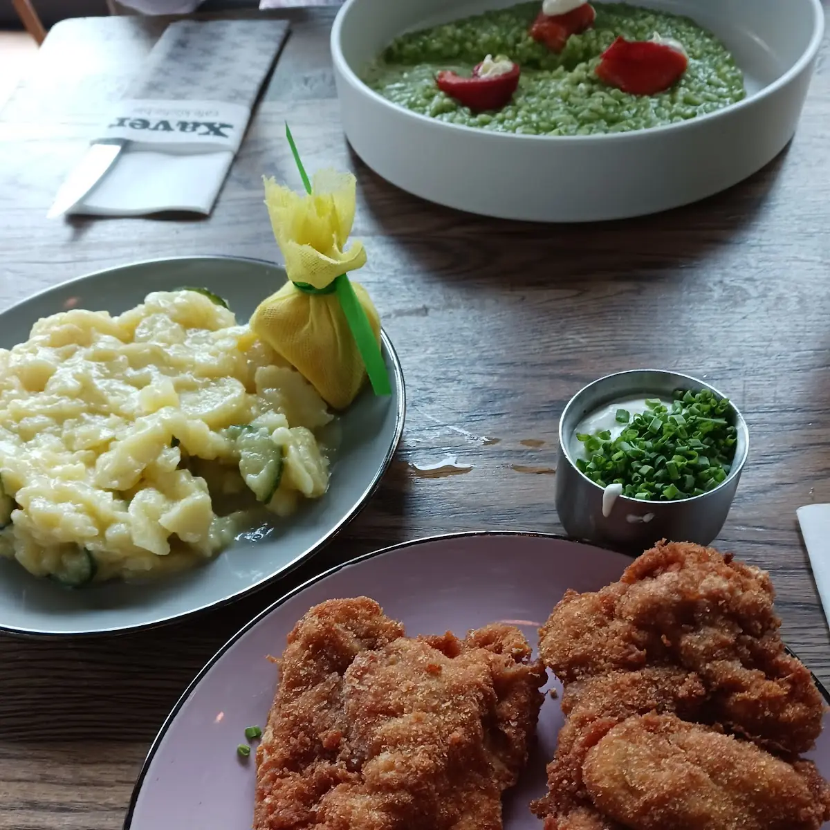 Backhendl Mit Kartoffelsalat