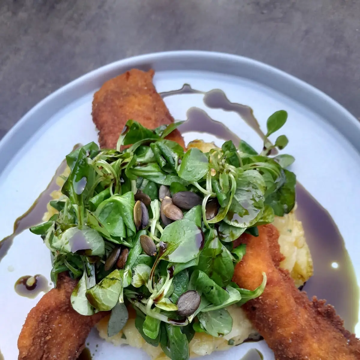 Backhendlsalat