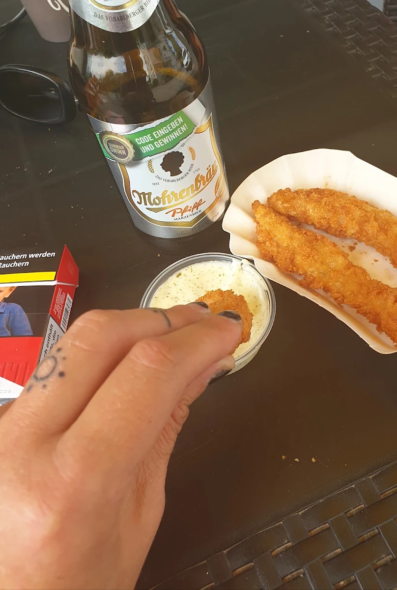 Garnelen Paniert Mit Knoblauchsose