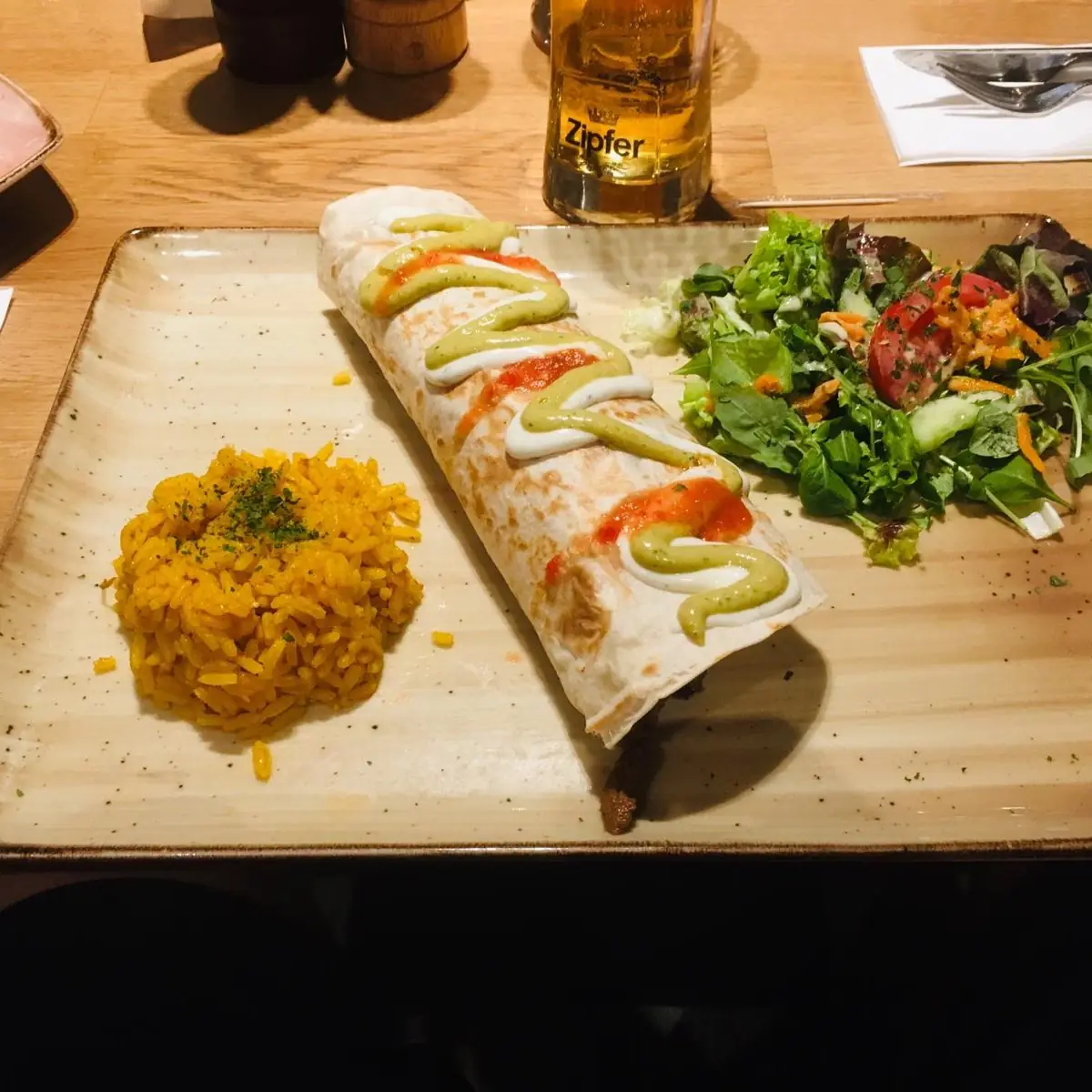 Burrito Mit Hahnchefleisch