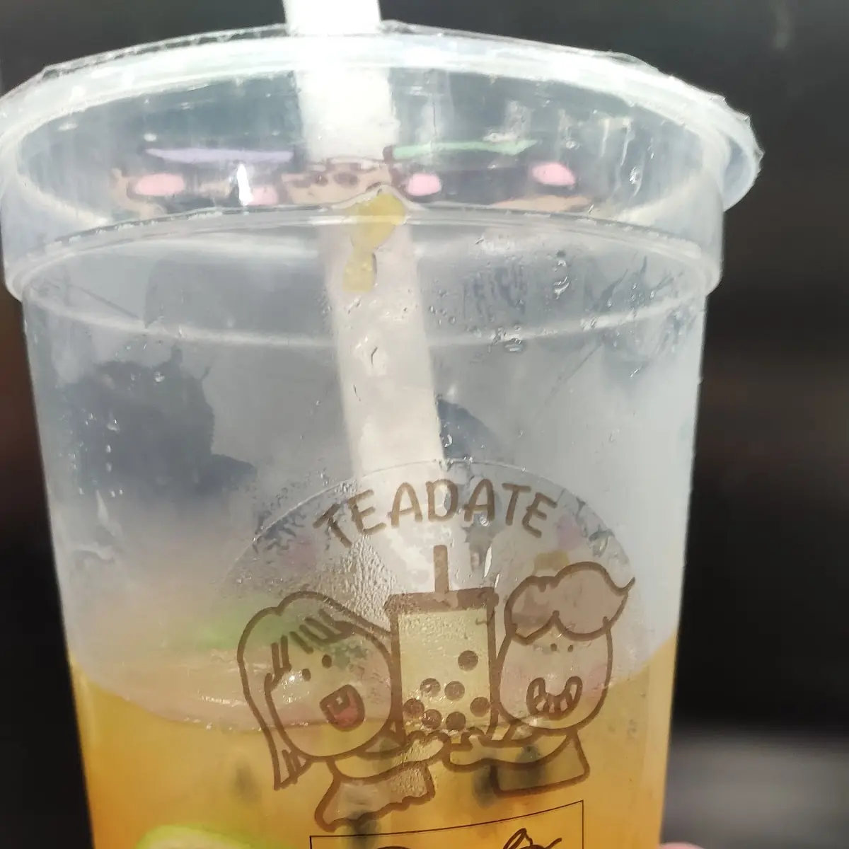 Bubble Tea Passion Fruit