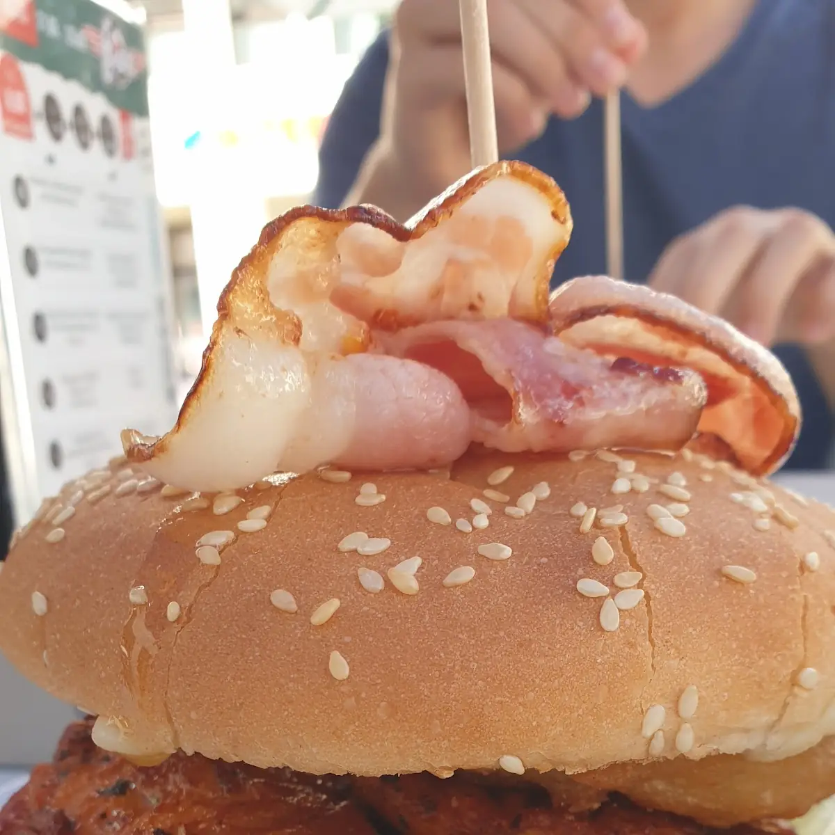 Fire Roasted Chicken Burger
