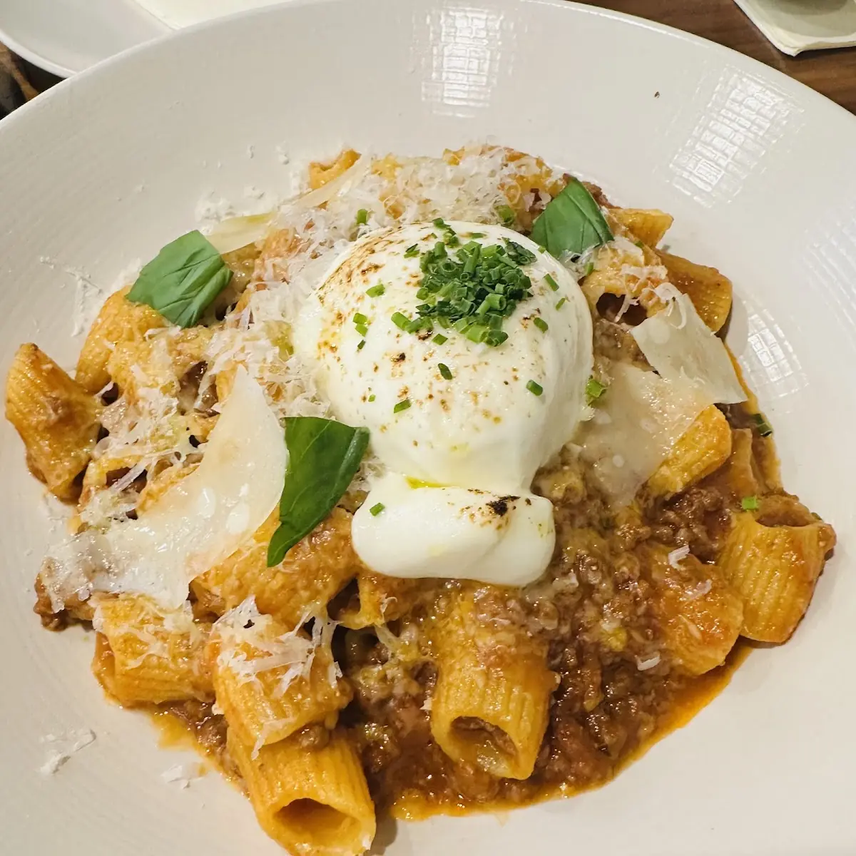 Rigatoni Bolognese
