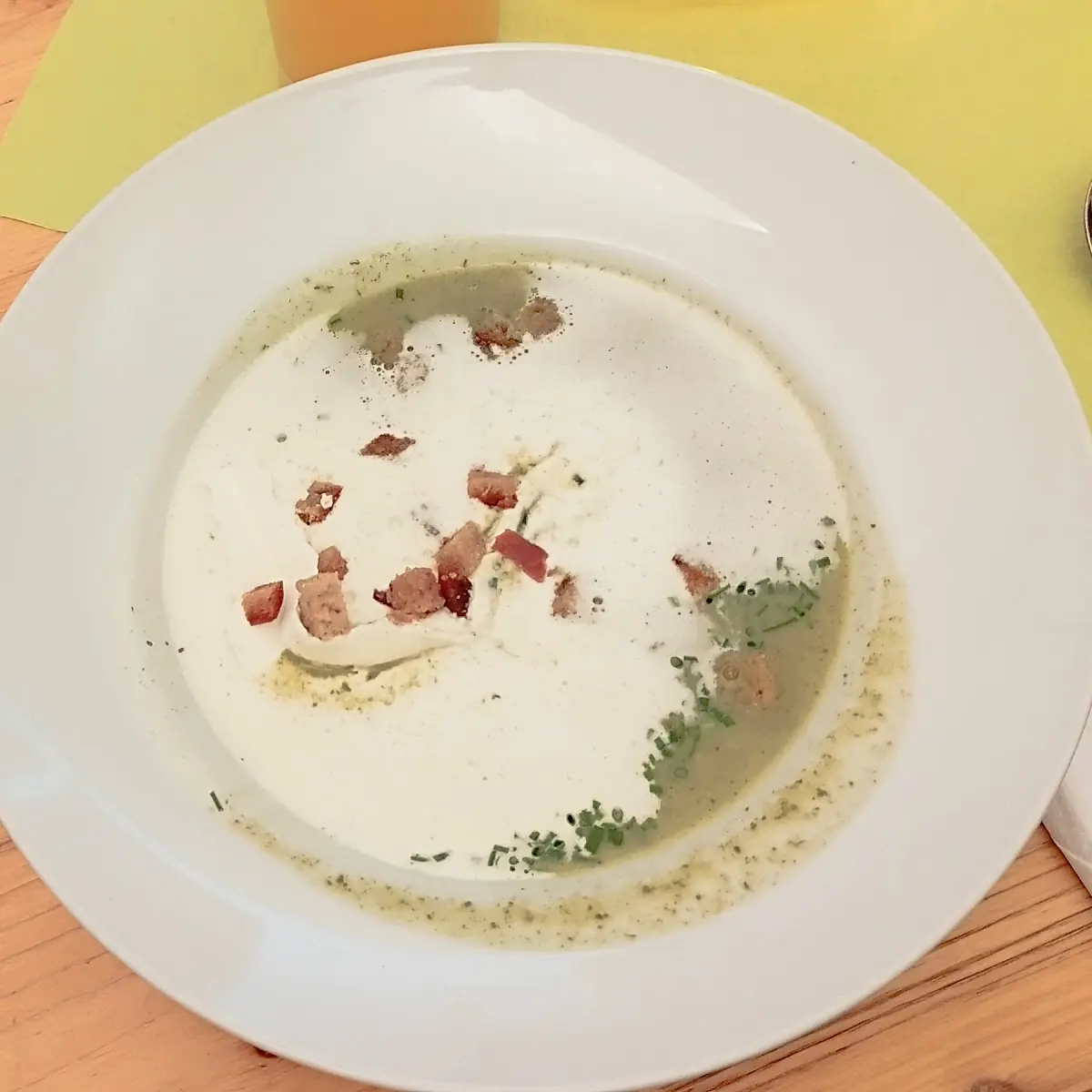 Bärlauch Creme Suppe