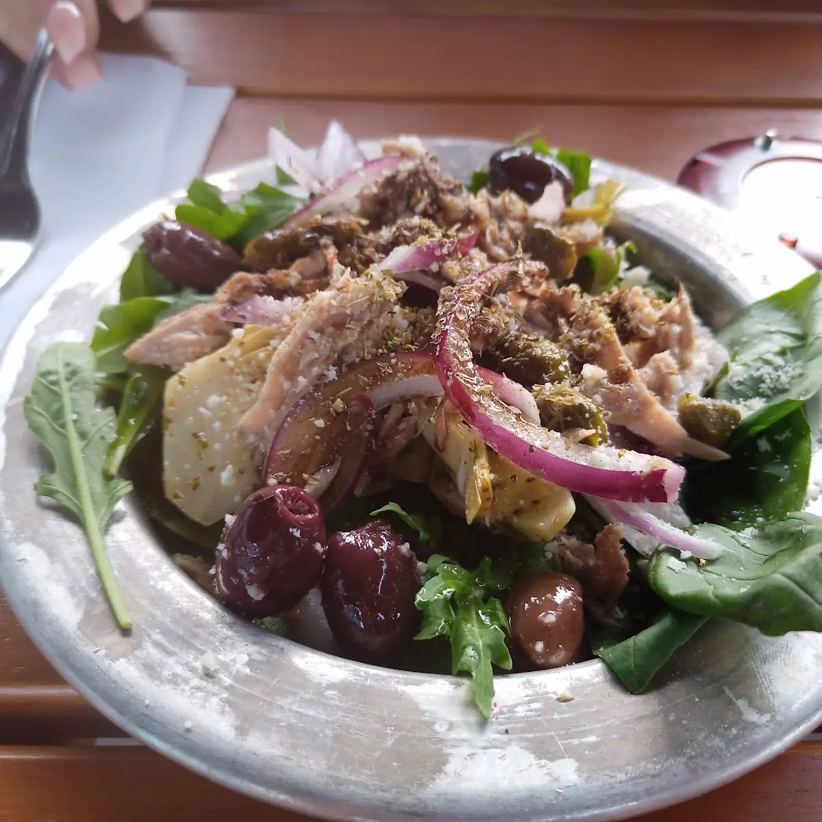 Rucolasalat Mit Thunfisch