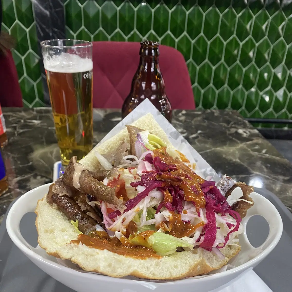 Döner Kebap Mit Schafskäse