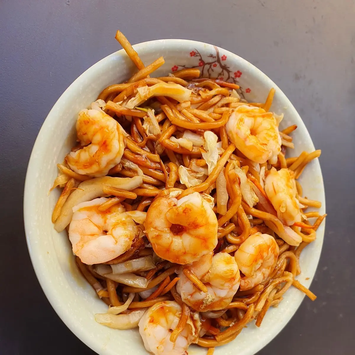 Макароны С Креветками И Соусом Терияки