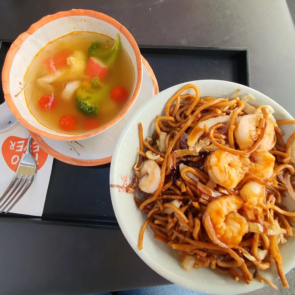 Pho Xao Tom Garnelen