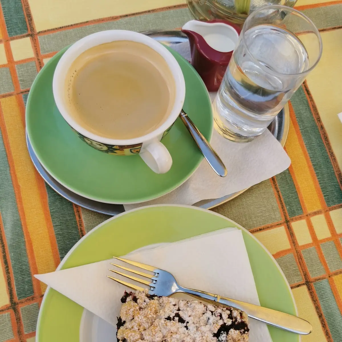 Streusselkuchen Und Verlängerter