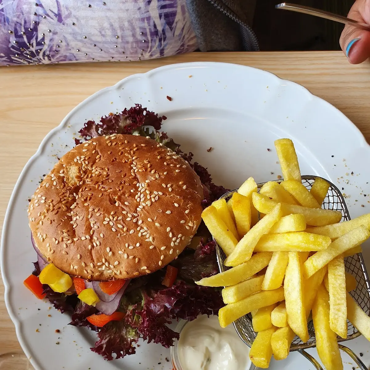 Burger, Panorama Restaurant Schareck