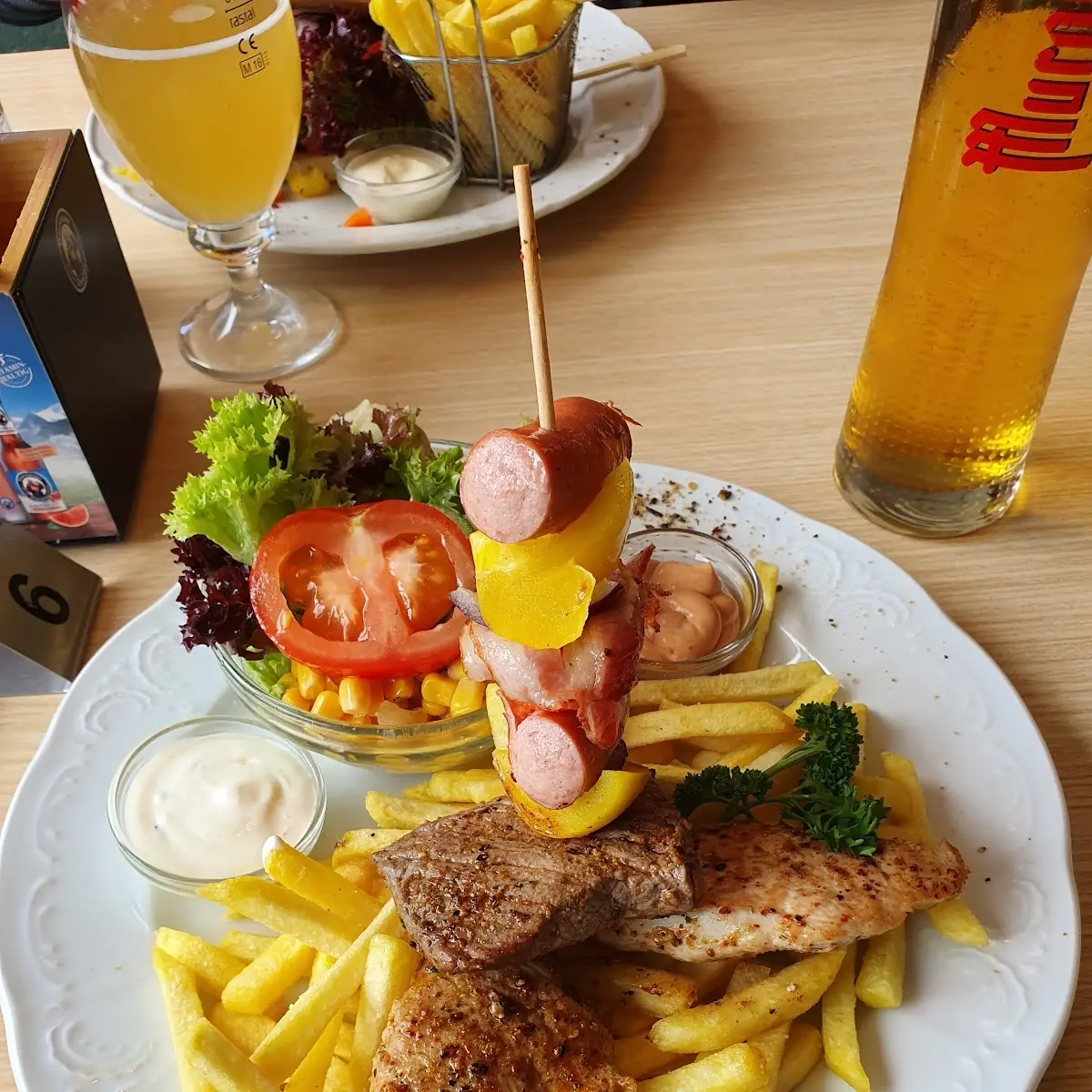 Grillteller, Panorama Restaurant Schareck