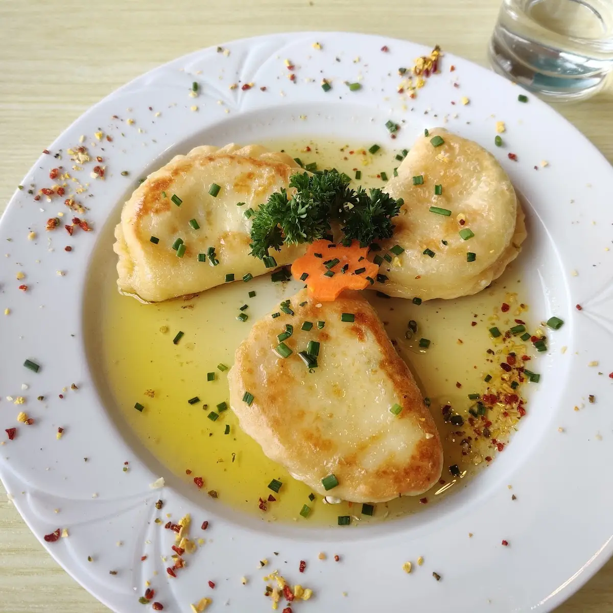 Kasnudeln Mit Butter, Panorama Restaurant Schareck
