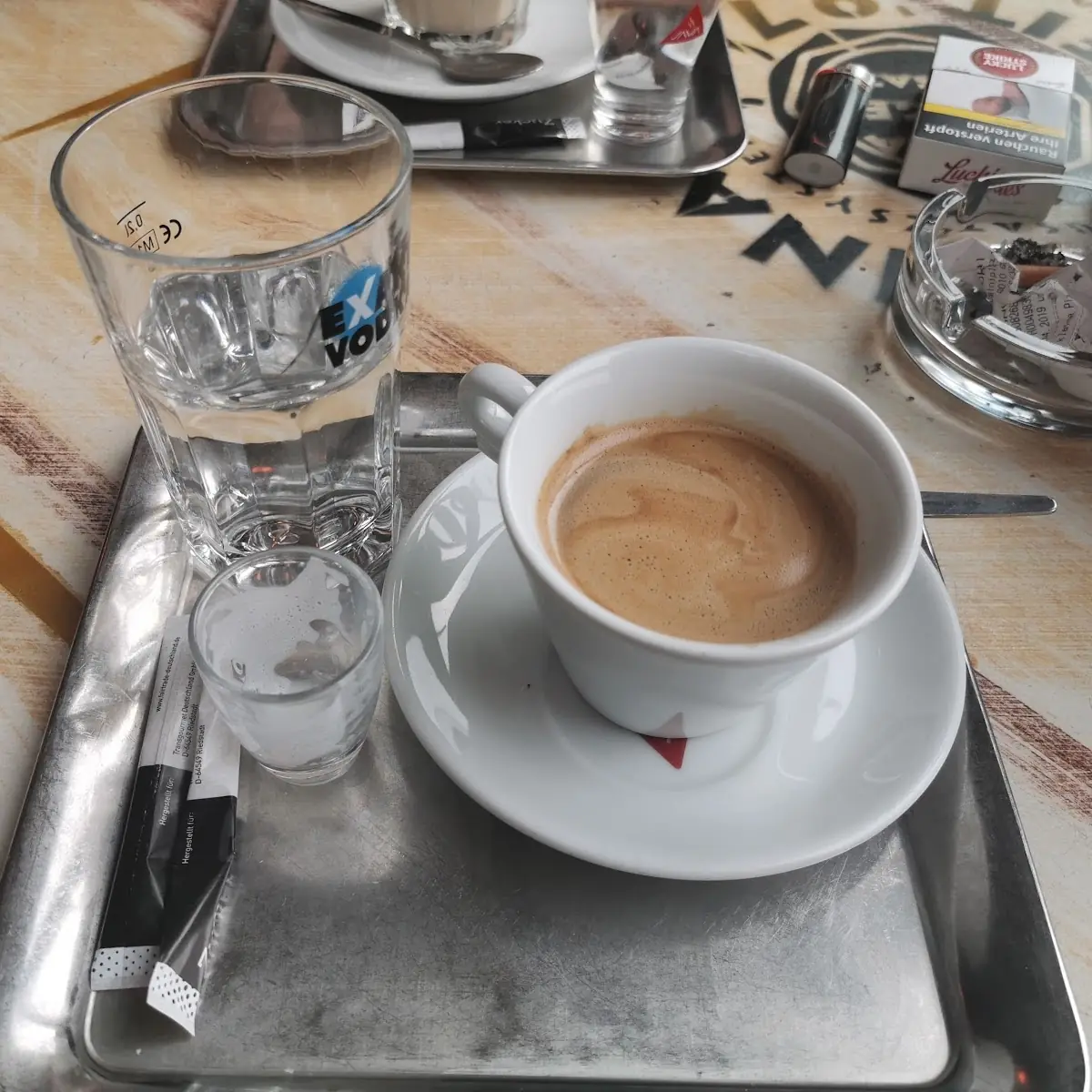 Verlängerter Mit Milch