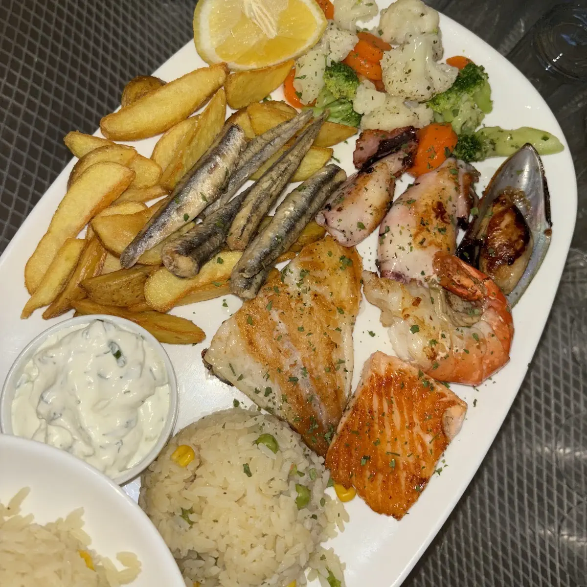 Fisch Platte