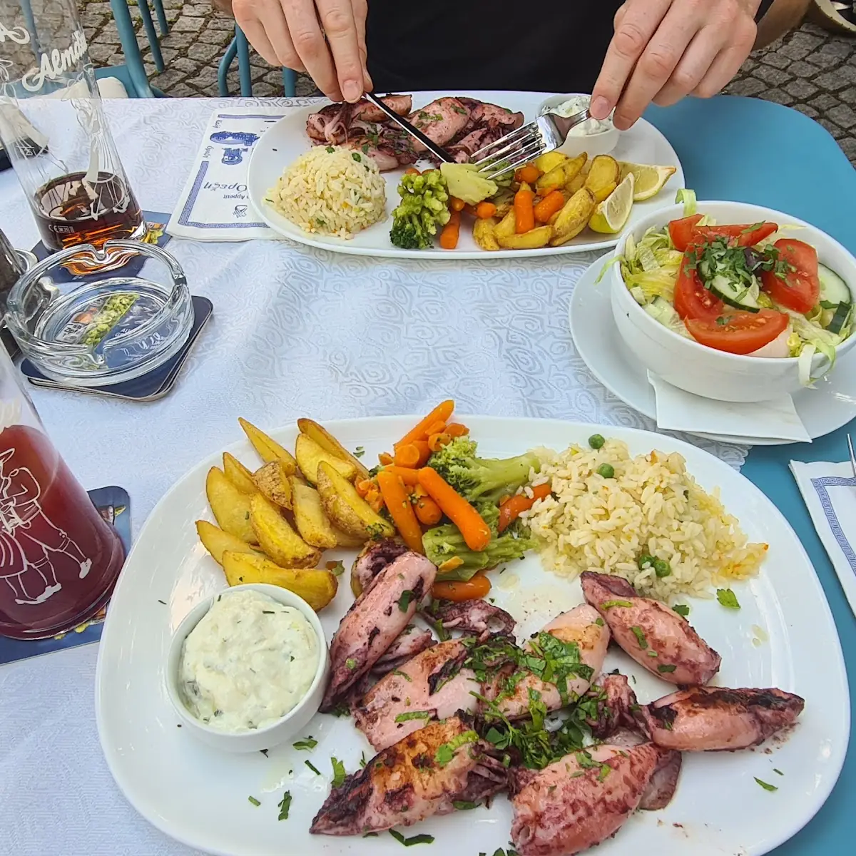 Gegrillte Calamari