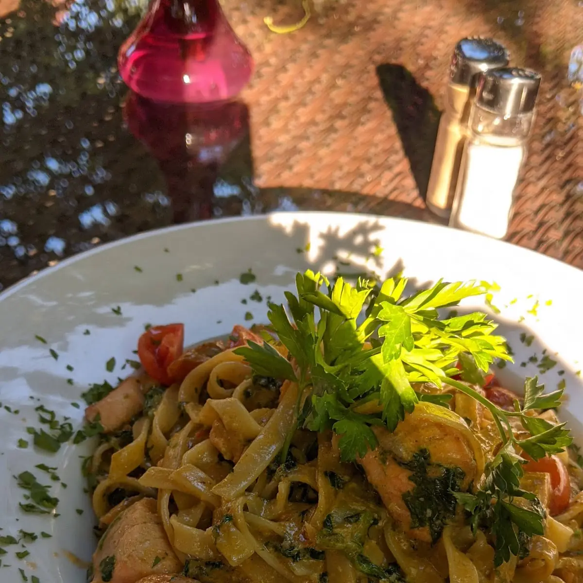Tagliatelle Mit Lachs