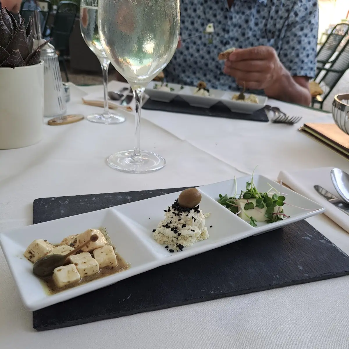 Dreierlei Schafkäse