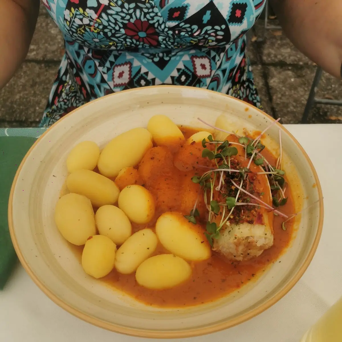 Gefüllter Spitzpaprika